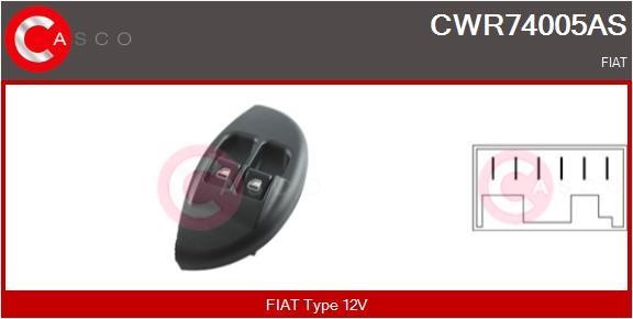 Casco CWR74005AS Блок кнопок склопідйомників CWR74005AS: Купити в Україні - Добра ціна на EXIST.UA!