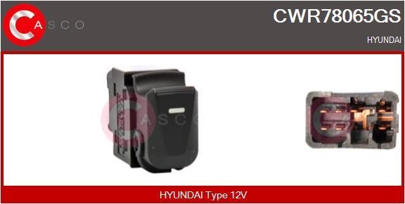 Casco CWR78065GS Кнопка склопідіймача CWR78065GS: Купити в Україні - Добра ціна на EXIST.UA!