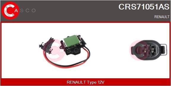 Casco CRS71051AS Резистор, компресор салону CRS71051AS: Купити в Україні - Добра ціна на EXIST.UA!