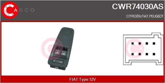 Casco CWR74030AS Блок кнопок склопідйомників CWR74030AS: Купити в Україні - Добра ціна на EXIST.UA!