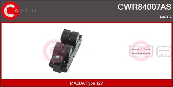 Casco CWR84007AS Блок кнопок склопідйомників CWR84007AS: Купити в Україні - Добра ціна на EXIST.UA!