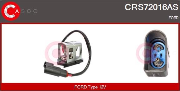 Casco CRS72016AS Додатковий резистор, електродвигун вентилятора радіатора CRS72016AS: Купити в Україні - Добра ціна на EXIST.UA!
