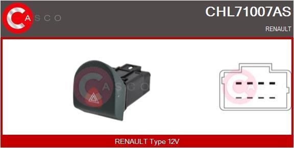 Casco CHL71007AS Кнопка аварійної сигналізації CHL71007AS: Купити в Україні - Добра ціна на EXIST.UA!