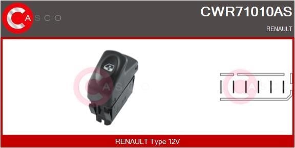 Casco CWR71010AS Блок кнопок склопідйомників CWR71010AS: Купити в Україні - Добра ціна на EXIST.UA!