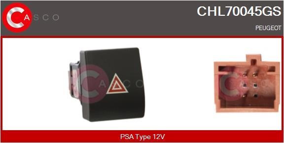 Casco CHL70045GS Кнопка аварійної сигналізації CHL70045GS: Купити в Україні - Добра ціна на EXIST.UA!
