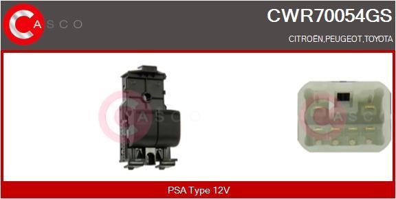 Casco CWR70054GS Кнопка склопідіймача CWR70054GS: Купити в Україні - Добра ціна на EXIST.UA!