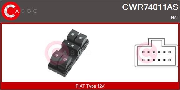 Casco CWR74011AS Блок кнопок склопідйомників CWR74011AS: Купити в Україні - Добра ціна на EXIST.UA!