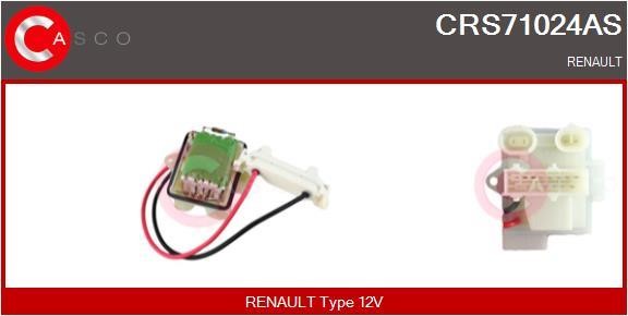Casco CRS71024AS Резистор, компресор салону CRS71024AS: Купити в Україні - Добра ціна на EXIST.UA!