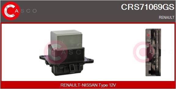 Casco CRS71069GS Резистор, компресор салону CRS71069GS: Купити в Україні - Добра ціна на EXIST.UA!