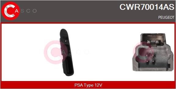 Casco CWR70014AS Кнопка склопідіймача CWR70014AS: Купити в Україні - Добра ціна на EXIST.UA!
