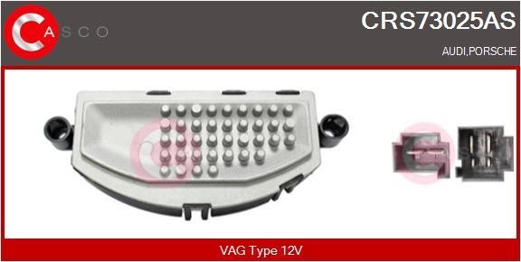 Casco CRS73025AS Резистор, компресор салону CRS73025AS: Купити в Україні - Добра ціна на EXIST.UA!