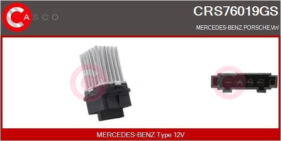 Casco CRS76019GS Резистор, компресор салону CRS76019GS: Купити в Україні - Добра ціна на EXIST.UA!