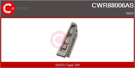 Casco CWR88006AS Кнопка склопідіймача CWR88006AS: Купити в Україні - Добра ціна на EXIST.UA!