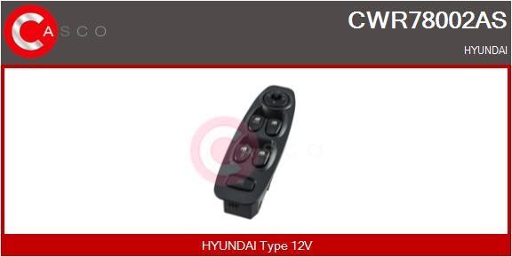 Casco CWR78002AS Блок кнопок склопідйомників CWR78002AS: Приваблива ціна - Купити в Україні на EXIST.UA!