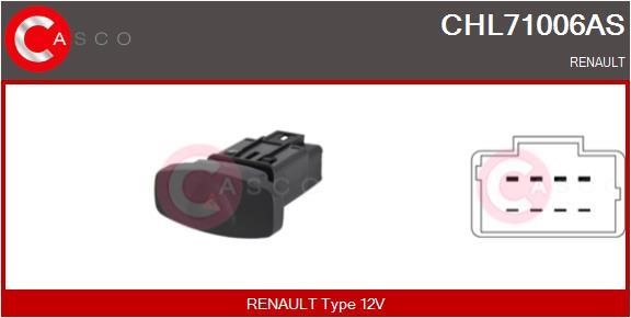Casco CHL71006AS Кнопка аварійної сигналізації CHL71006AS: Купити в Україні - Добра ціна на EXIST.UA!