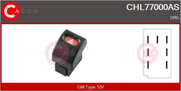 Casco CHL77000AS Кнопка аварійної сигналізації CHL77000AS: Купити в Україні - Добра ціна на EXIST.UA!