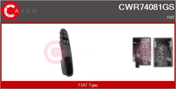 Casco CWR74081GS Кнопка склопідіймача CWR74081GS: Купити в Україні - Добра ціна на EXIST.UA!