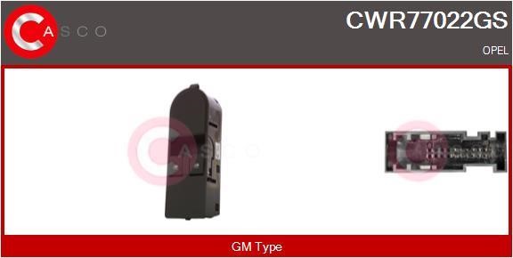 Casco CWR77022GS Блок кнопок склопідйомників CWR77022GS: Купити в Україні - Добра ціна на EXIST.UA!