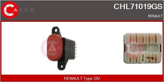 Casco CHL71019GS Кнопка аварійної сигналізації CHL71019GS: Купити в Україні - Добра ціна на EXIST.UA!