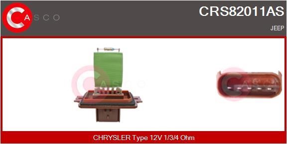 Casco CRS82011AS Резистор, компресор салону CRS82011AS: Купити в Україні - Добра ціна на EXIST.UA!