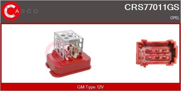 Casco CRS77011GS Резистор, компресор салону CRS77011GS: Купити в Україні - Добра ціна на EXIST.UA!