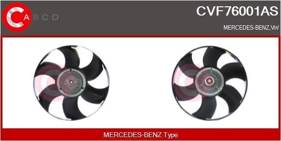 Casco CVF76001AS Муфта, вентилятор радіатора CVF76001AS: Купити в Україні - Добра ціна на EXIST.UA!
