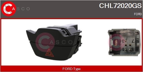 Casco CHL72020GS Кнопка аварійної сигналізації CHL72020GS: Купити в Україні - Добра ціна на EXIST.UA!
