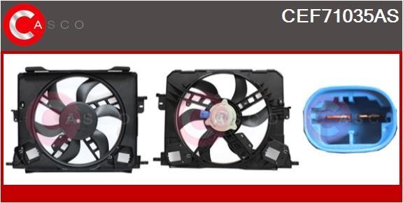 Casco CEF71035AS Електродвигун, вентилятор радіатора CEF71035AS: Купити в Україні - Добра ціна на EXIST.UA!
