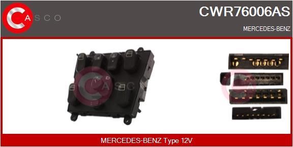 Casco CWR76006AS Блок кнопок склопідйомників CWR76006AS: Купити в Україні - Добра ціна на EXIST.UA!