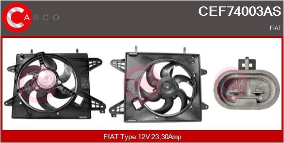 Casco CEF74003AS Електродвигун, вентилятор радіатора CEF74003AS: Купити в Україні - Добра ціна на EXIST.UA!