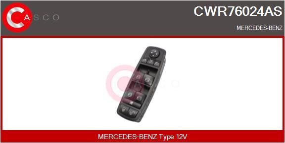 Casco CWR76024AS Блок кнопок склопідйомників CWR76024AS: Купити в Україні - Добра ціна на EXIST.UA!