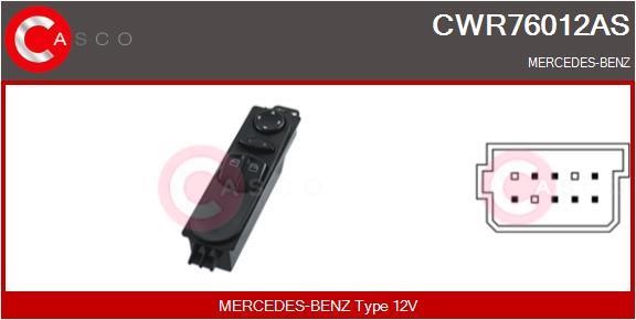 Casco CWR76012AS Блок кнопок склопідйомників CWR76012AS: Купити в Україні - Добра ціна на EXIST.UA!