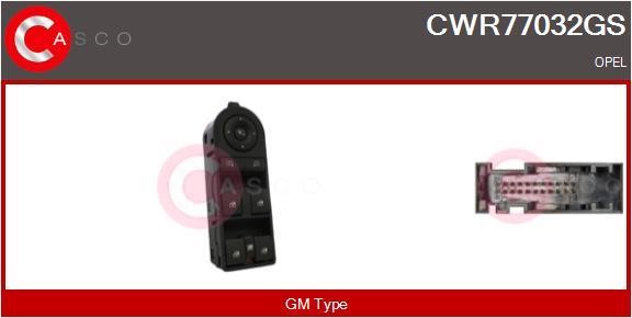 Casco CWR77032GS Блок кнопок склопідйомників CWR77032GS: Купити в Україні - Добра ціна на EXIST.UA!