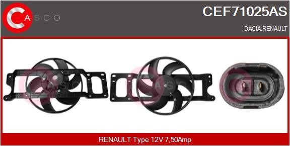 Casco CEF71025AS Електродвигун, вентилятор радіатора CEF71025AS: Купити в Україні - Добра ціна на EXIST.UA!