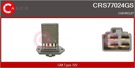Casco CRS77024GS Резистор, компресор салону CRS77024GS: Купити в Україні - Добра ціна на EXIST.UA!