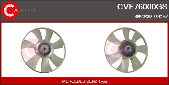 Casco CVF76000GS Муфта, вентилятор радіатора CVF76000GS: Купити в Україні - Добра ціна на EXIST.UA!