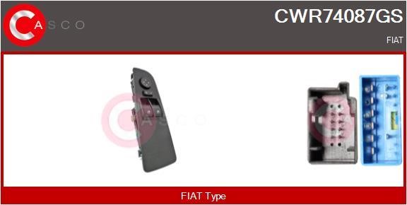 Casco CWR74087GS Кнопка склопідіймача CWR74087GS: Купити в Україні - Добра ціна на EXIST.UA!