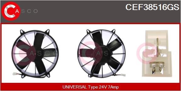 Casco CEF38516GS Електродвигун, вентилятор радіатора CEF38516GS: Купити в Україні - Добра ціна на EXIST.UA!