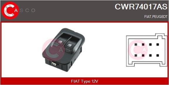 Casco CWR74017AS Блок кнопок склопідйомників CWR74017AS: Купити в Україні - Добра ціна на EXIST.UA!