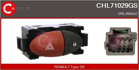 Casco CHL71029GS Кнопка аварійної сигналізації CHL71029GS: Купити в Україні - Добра ціна на EXIST.UA!