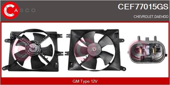 Casco CEF77015GS Електродвигун, вентилятор радіатора CEF77015GS: Купити в Україні - Добра ціна на EXIST.UA!