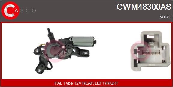 Casco CWM48300AS Двигун склоочисника CWM48300AS: Купити в Україні - Добра ціна на EXIST.UA!