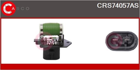 Casco CRS74057AS Додатковий резистор, електродвигун вентилятора радіатора CRS74057AS: Купити в Україні - Добра ціна на EXIST.UA!