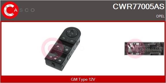 Casco CWR77005AS Блок кнопок склопідйомників CWR77005AS: Приваблива ціна - Купити в Україні на EXIST.UA!