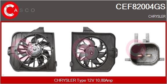 Casco CEF82004GS Електродвигун, вентилятор радіатора CEF82004GS: Купити в Україні - Добра ціна на EXIST.UA!
