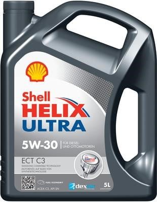 Shell 550042845 Моторна олива Shell Helix Ultra ECT 5W-30, 5л 550042845: Купити в Україні - Добра ціна на EXIST.UA!