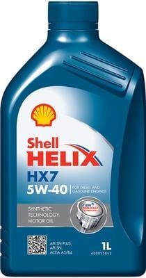 Shell 550053739 Моторна олива Shell Helix HX7 5W-40, 1л 550053739: Купити в Україні - Добра ціна на EXIST.UA!