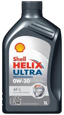 Shell 550048341 Моторна олива Shell Helix Ultra Professional AF-L 0W-30, 1л 550048341: Приваблива ціна - Купити в Україні на EXIST.UA!
