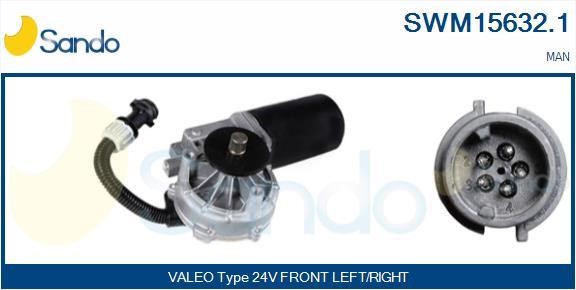 Sando SWM15632.1 Мотор склоочисника SWM156321: Купити в Україні - Добра ціна на EXIST.UA!
