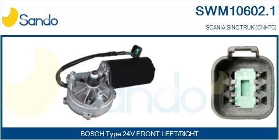 Sando SWM10602.1 Мотор склоочисника SWM106021: Купити в Україні - Добра ціна на EXIST.UA!